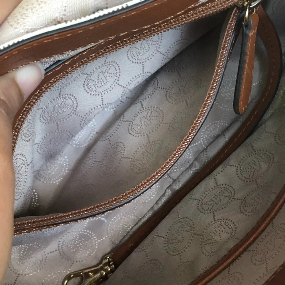 Michael Kors Leather Crossbody Bag - Picture 16 of 17